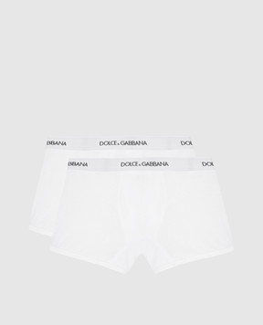 Dolce&Gabbana Children's set of white boxer briefs L4J701G7OCT