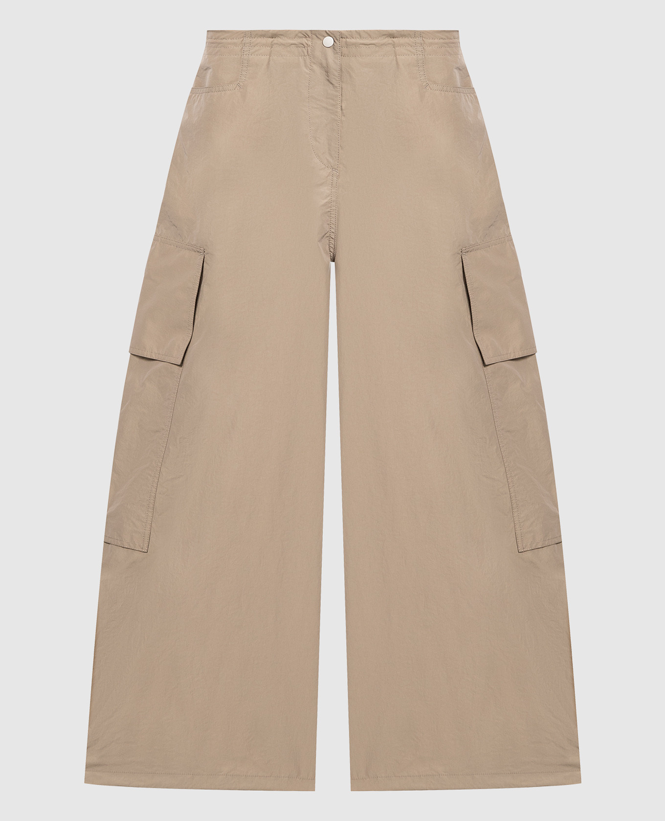 Beige cargo palm angels