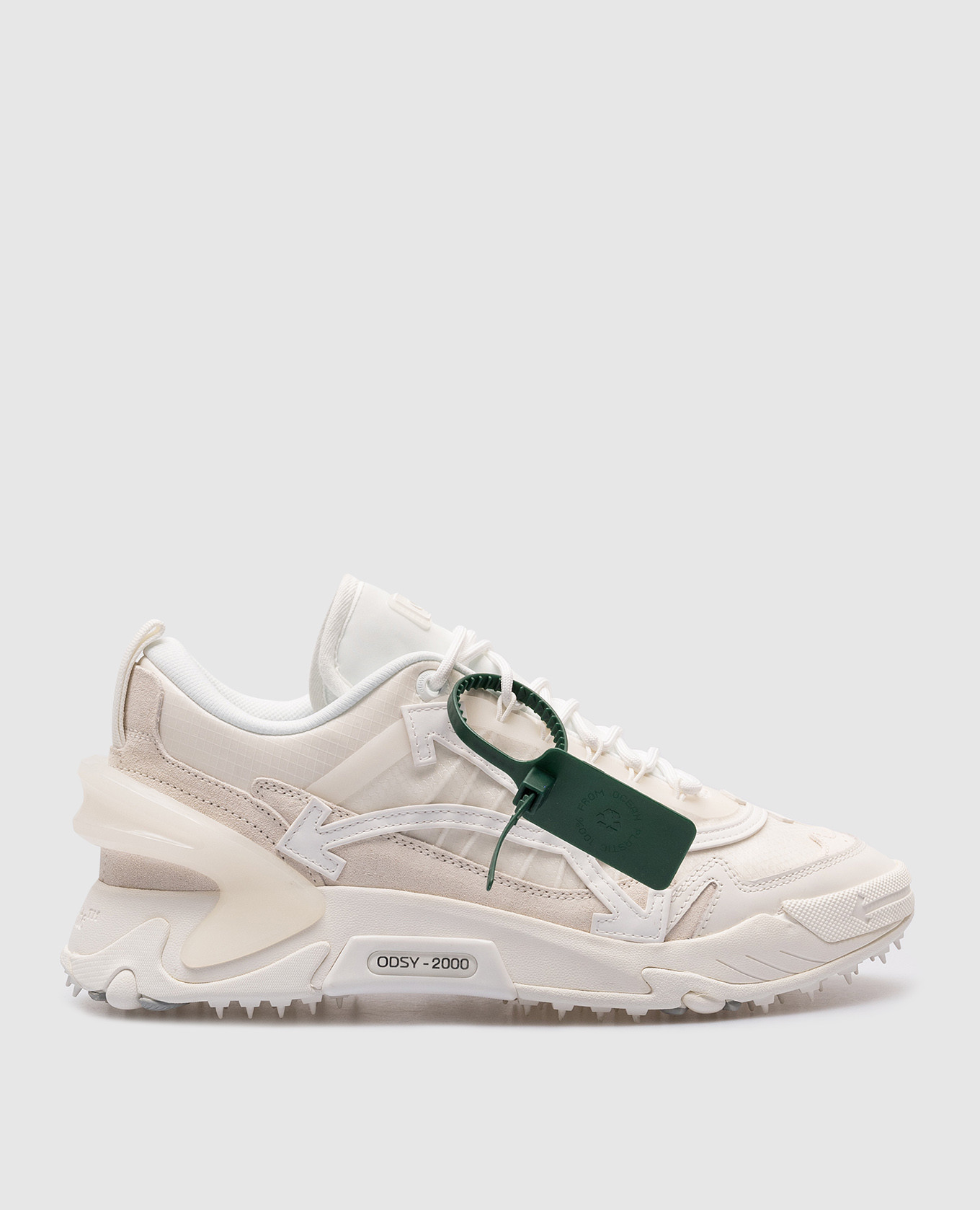 Off-White - Odsy-2000 white combined sneakers OMIA190C99FAB003