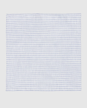 Stefano Ricci Striped baby scarf YFZ25L1667