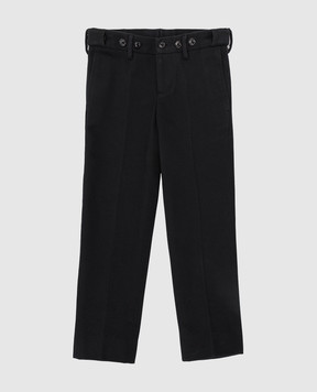 Stefano Ricci Jeans neri per bambini Y1T90APAT0CT002E