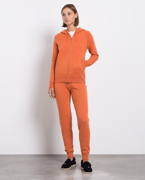 Babe Pay Pls Orange cashmere tracksuit MD9691307341PF