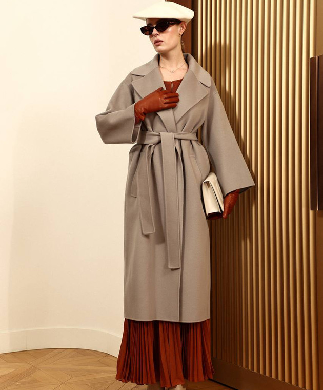 【送料&関税込】Max Mara Studio Asti Coat Max Mara Studio - Asti virgin wool coat black - The Corner