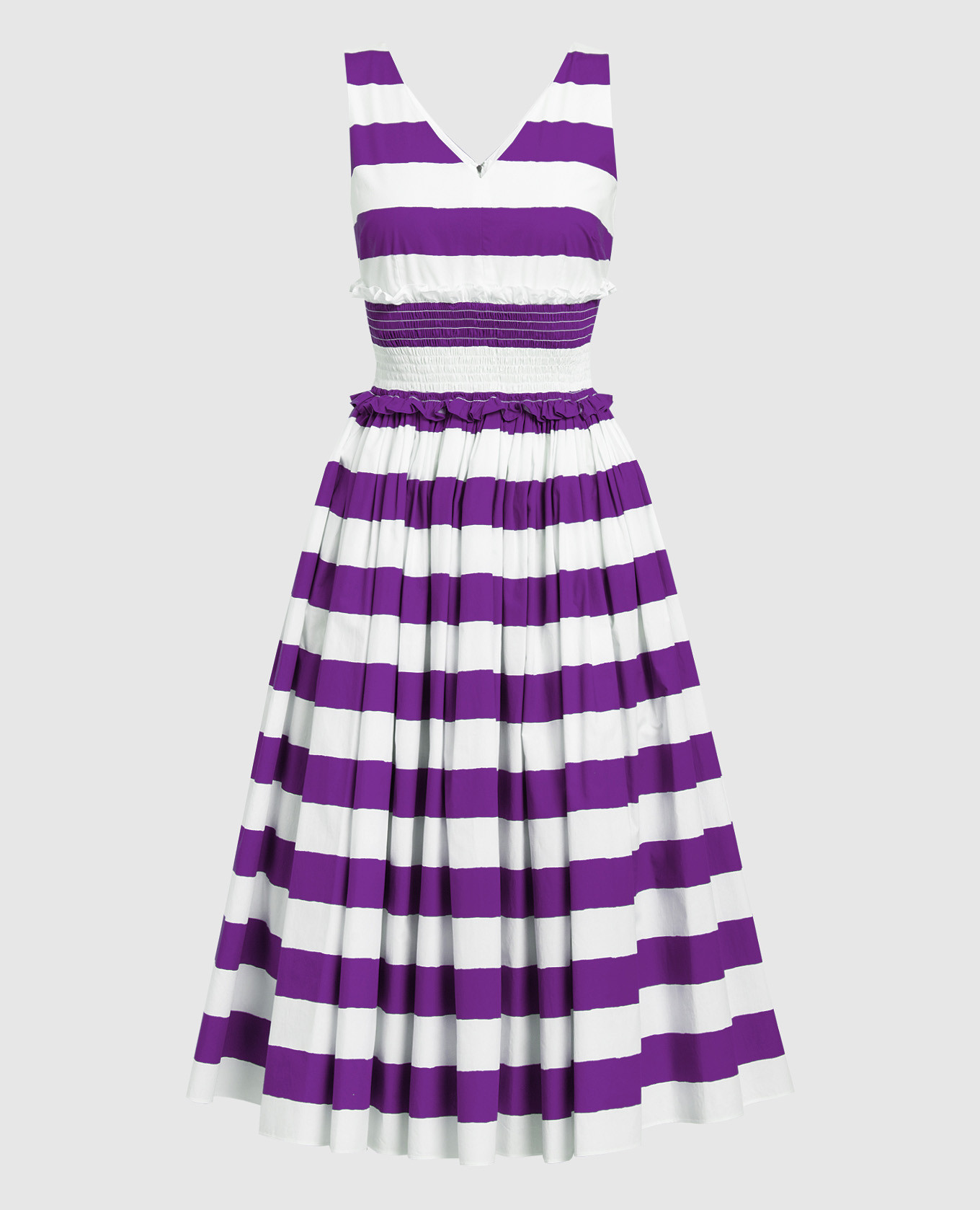 

Striped midi dress Dolce&Gabbana, Violet