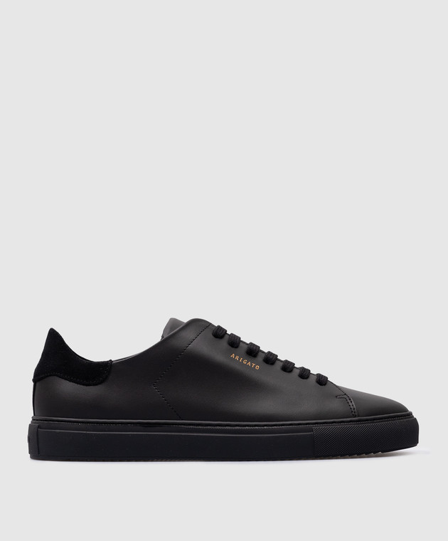 axel arigato clean 90 black leather