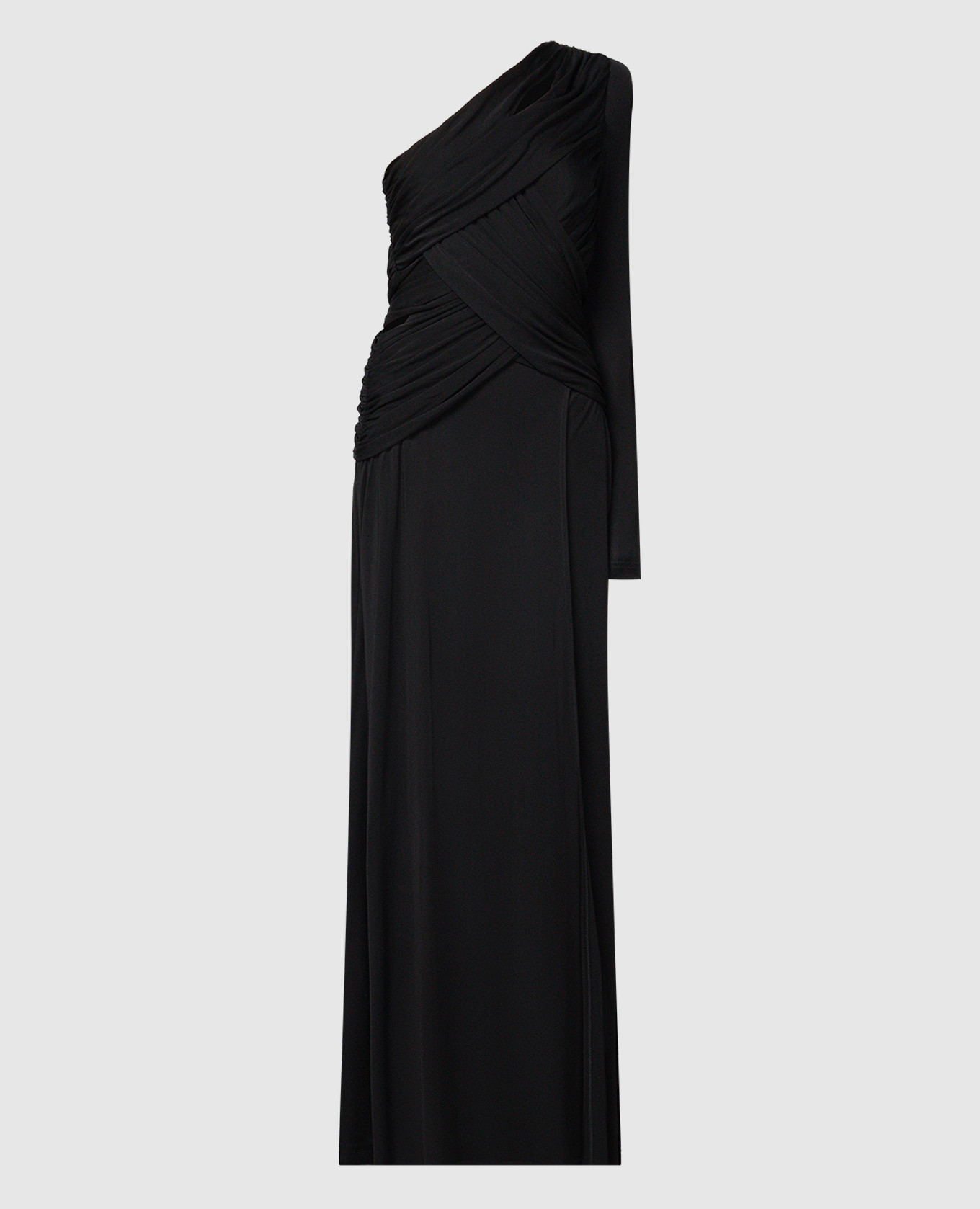 Black asymmetric dress Twinset