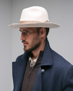 Borsalino Amedeo beige hat 110757