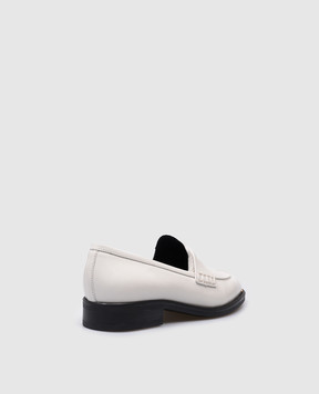 Giuseppe Zanotti White leather loafers Lidia E460001