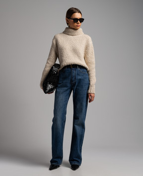 Bottega Veneta Beige wool sweater 761630V3DS0