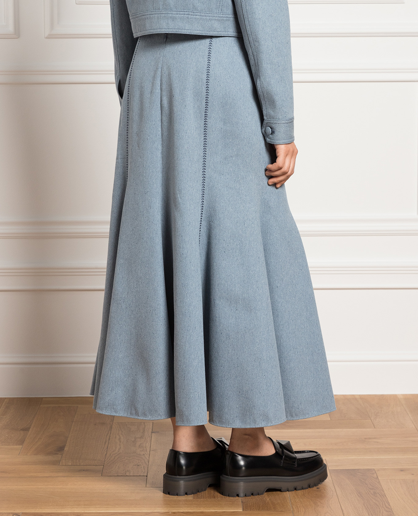 Amy's blue skirt Gabriela Hearst 4