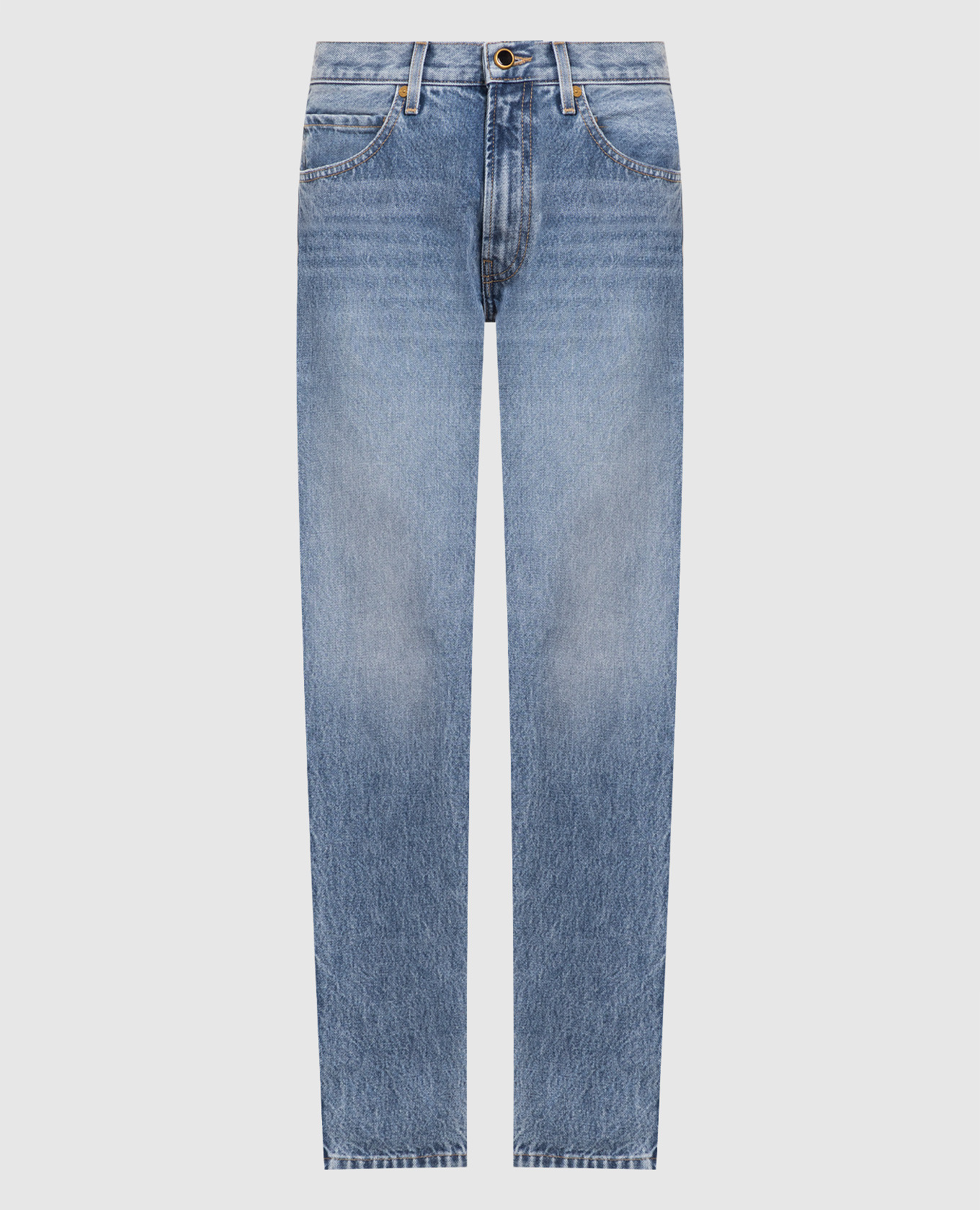 

Blue jeans with a distressed effect Khaite