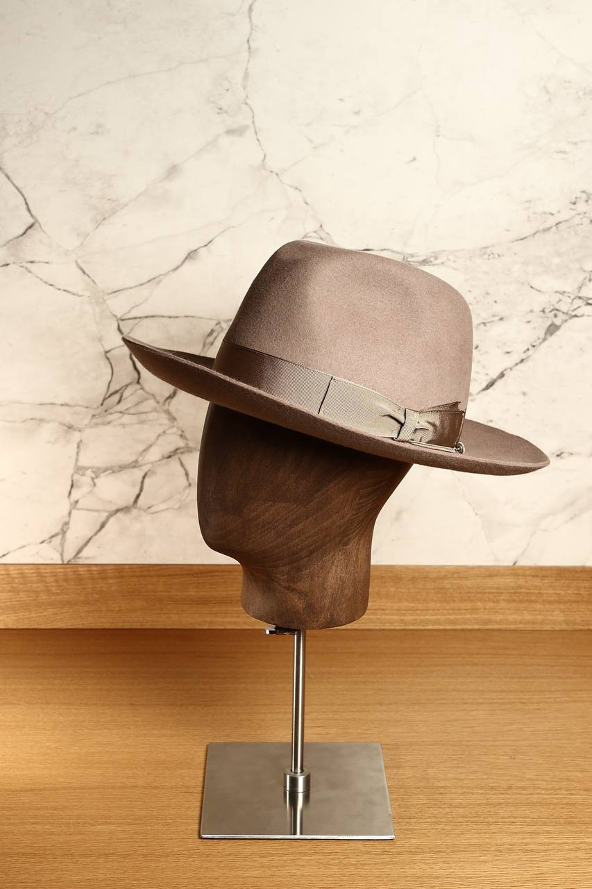 

Amedeo brown hat Borsalino
