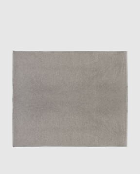 Somma Gray wool and cashmere Orissa plaid ORISSA