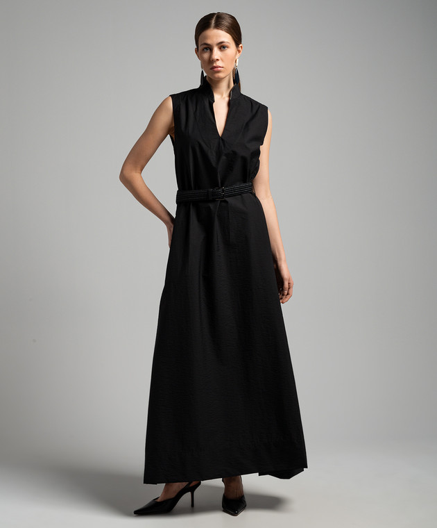 スカート BRUNELLO CUCINELLI Precious Shoulder Detail dress Black Brunello Cucinelli | Dresses | Brunello Cucinelli Women