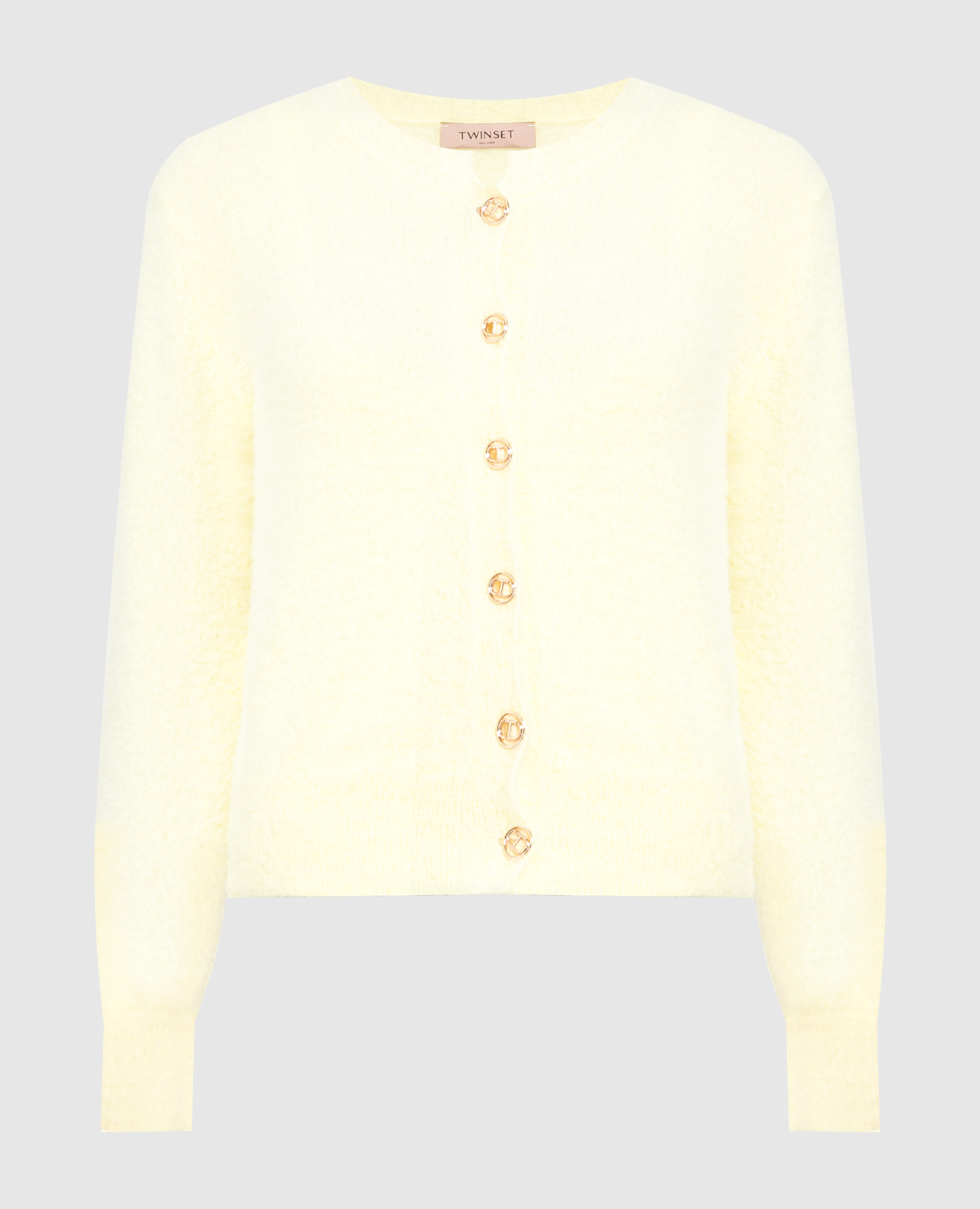 

Yellow cardigan and top set Twinset, Желтый