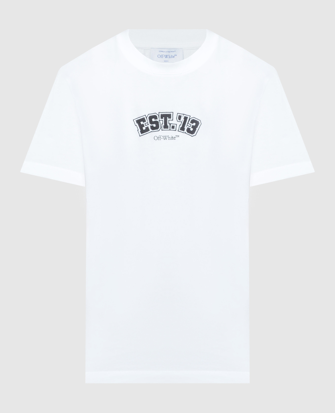 

White Logic T-shirt with logo print Off-White