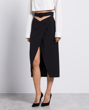 Materiel Black skirt for smell MPF23M17927SKBK