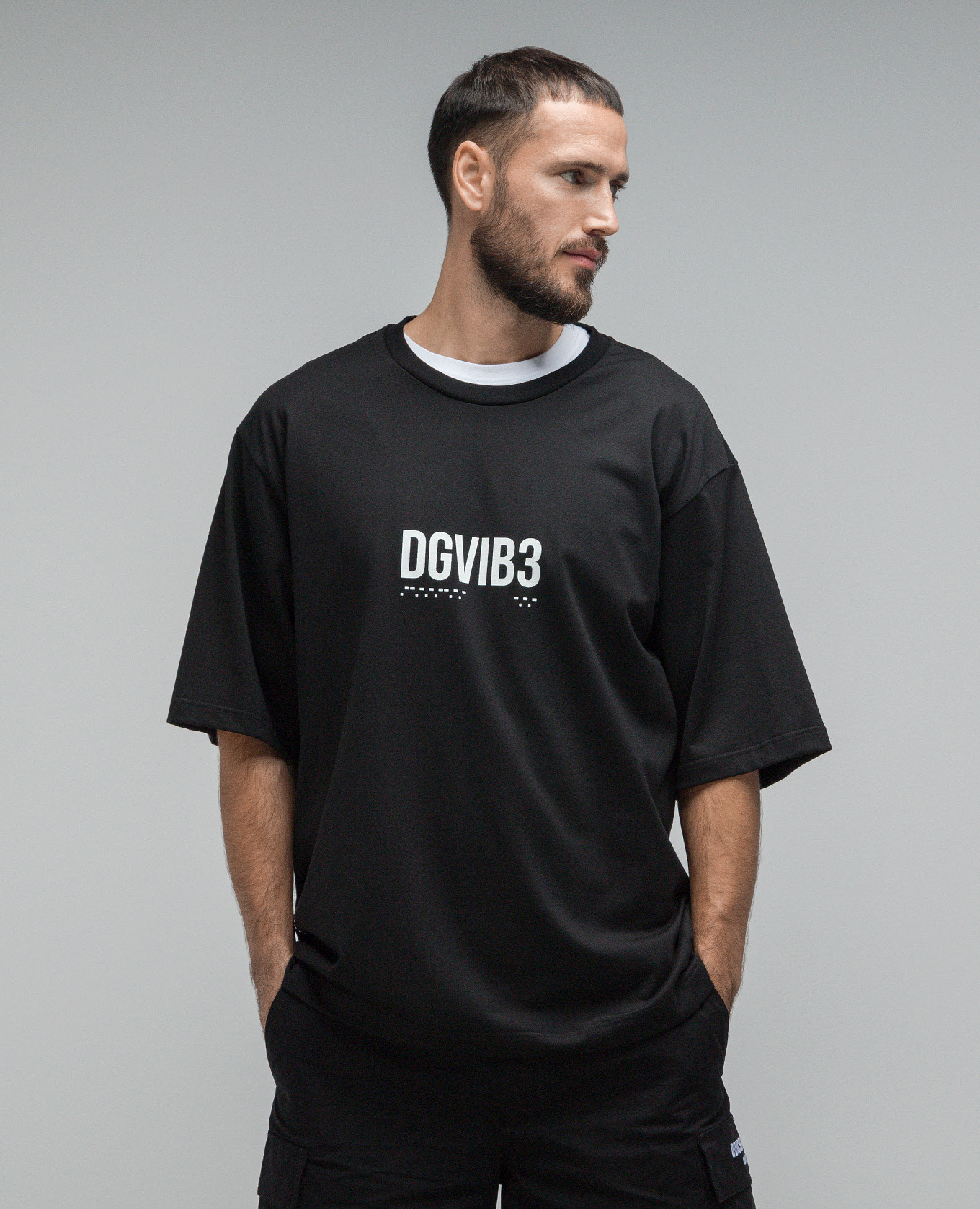 

Black t-shirt with DGVIB3 print Dolce&Gabbana