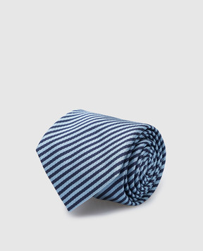 Stefano Ricci Children's silk tie with a striped pattern YCH30102