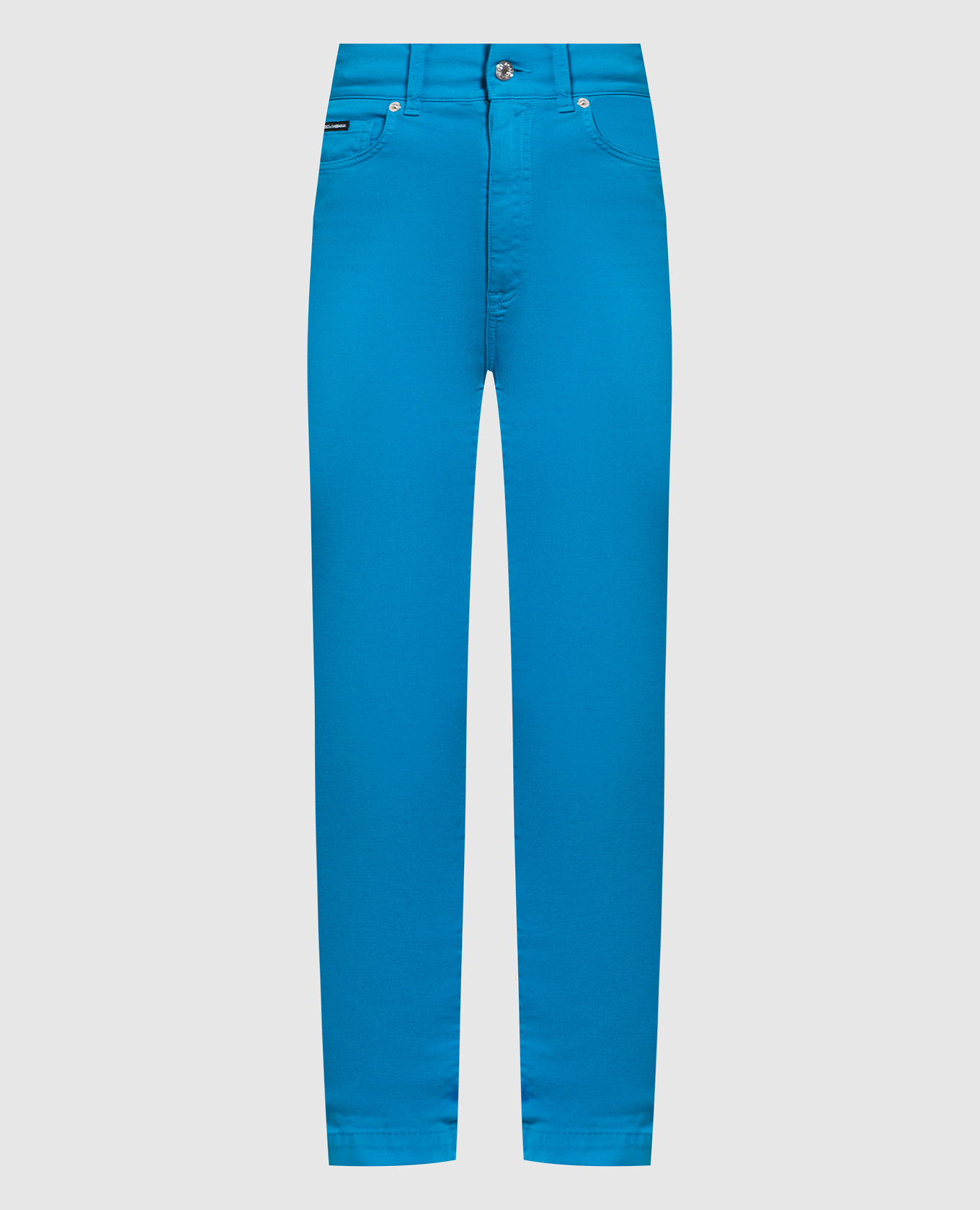 Blue skinny jeans