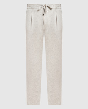 Enrico Mandelli Gray cashmere pants GYM0045239