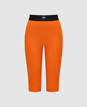 Dolce&Gabbana DGVIB3 orange long print shorts FT001TG7K6V