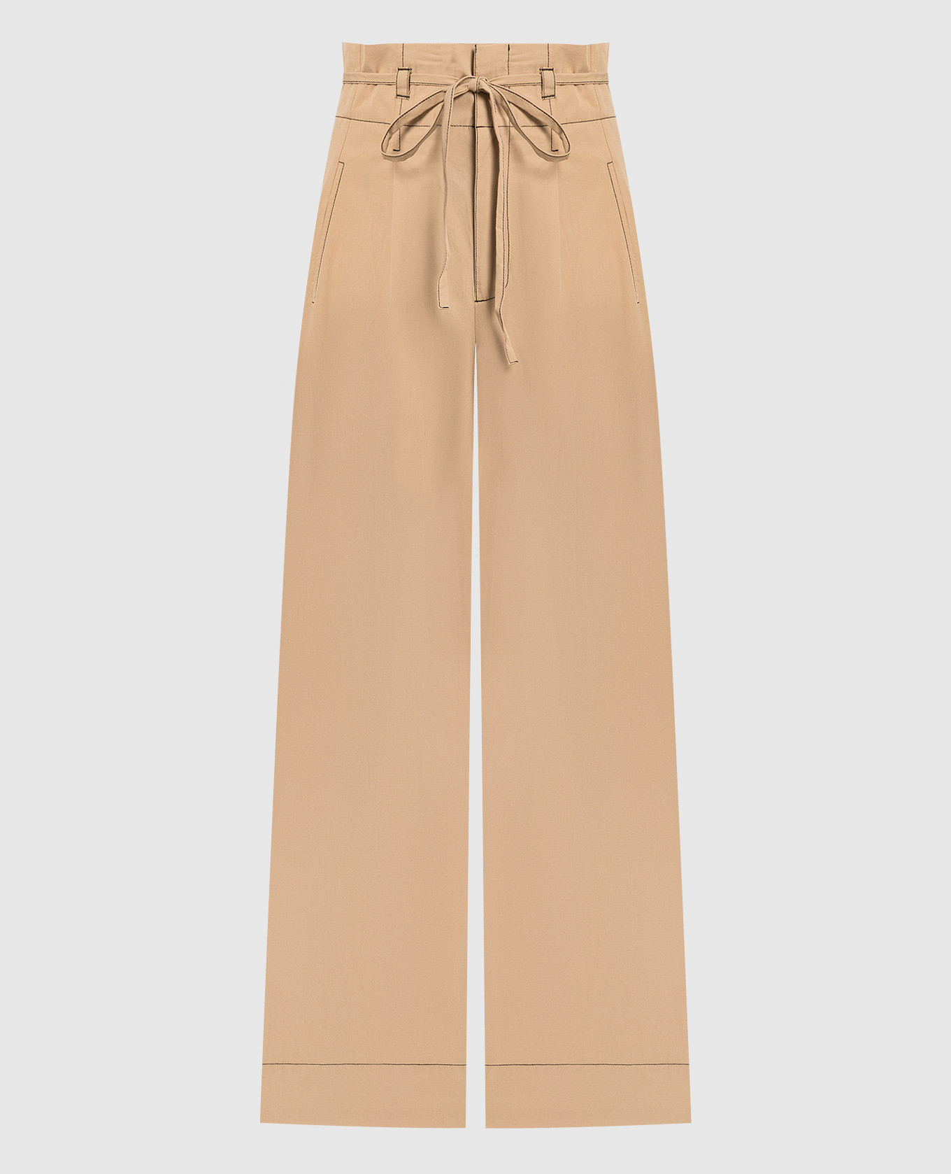 

Brown palazzos Twinset