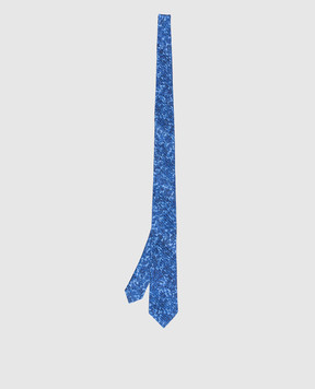 Stefano Ricci Children's blue paisley silk tie YCP14NG501