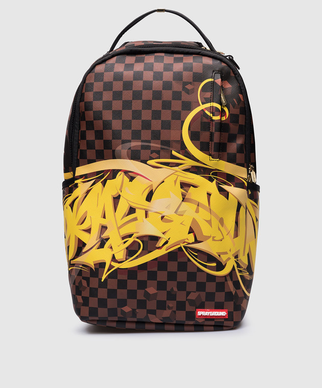 Stylish Character Print Backpack in Yellow and Brown Amazon.com | PAKKITOP Bee Backpack for Girls Boys, 16 main image 3