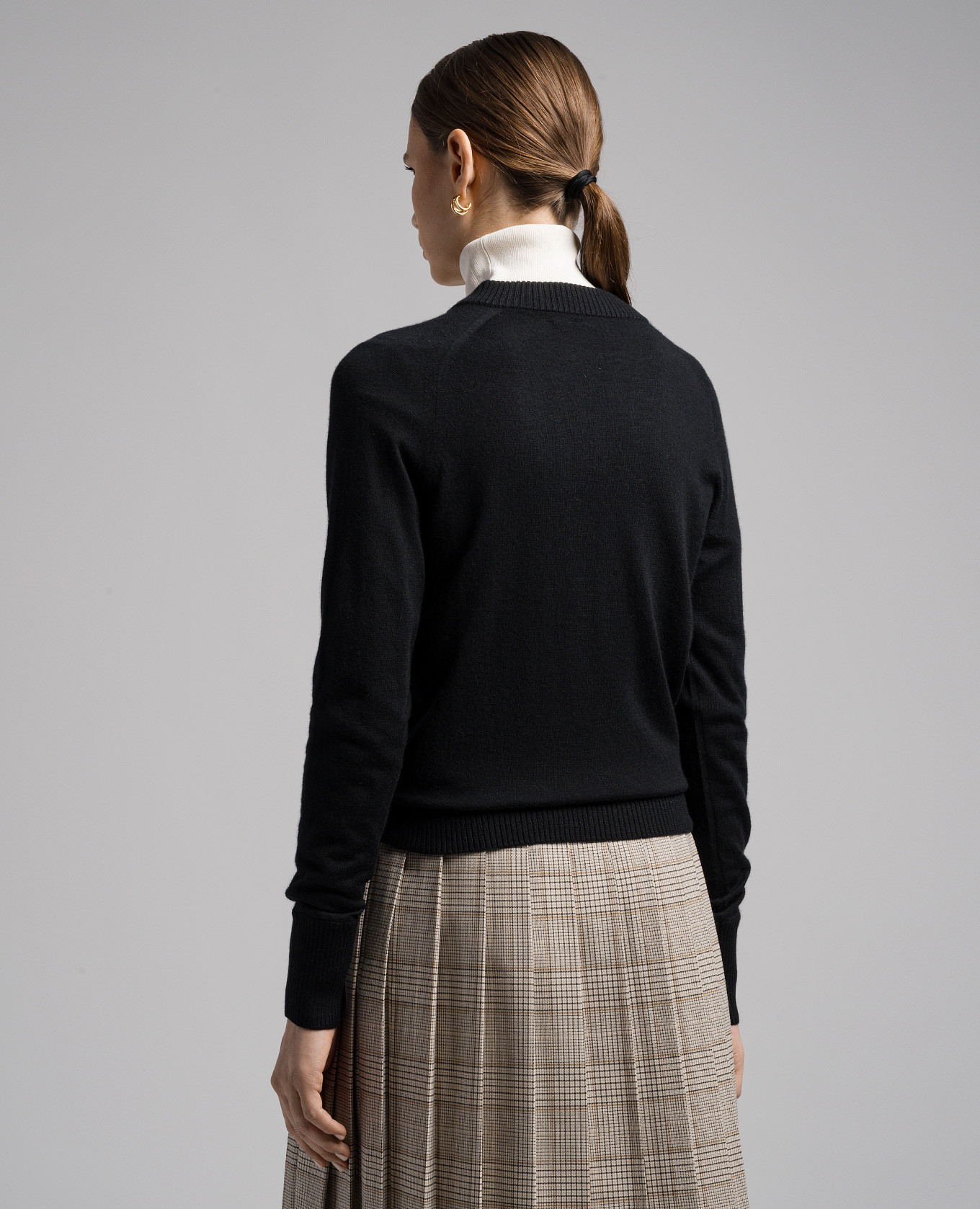 

Black cashmere pullover CO