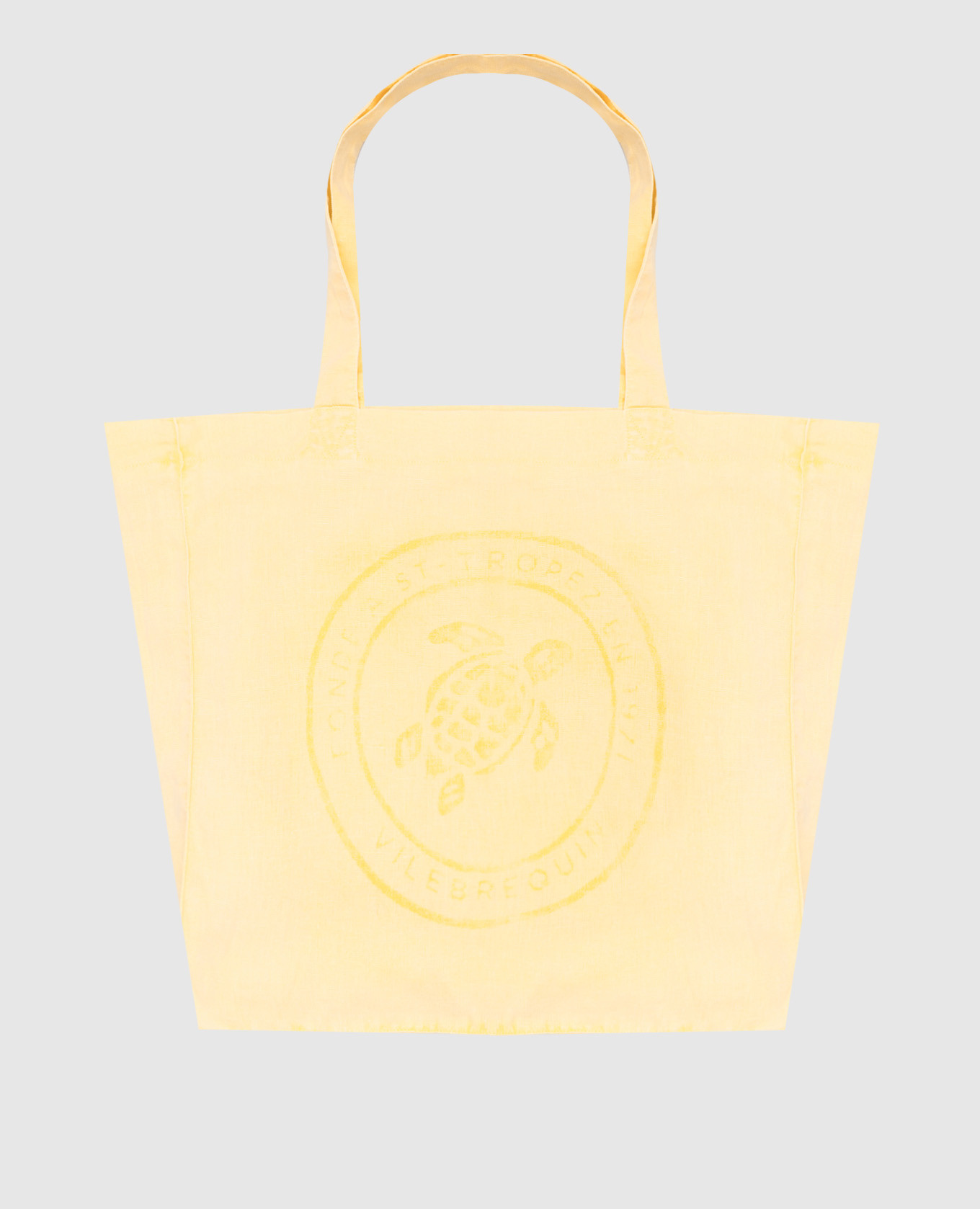 

Babel yellow linen beach bag Vilebrequin