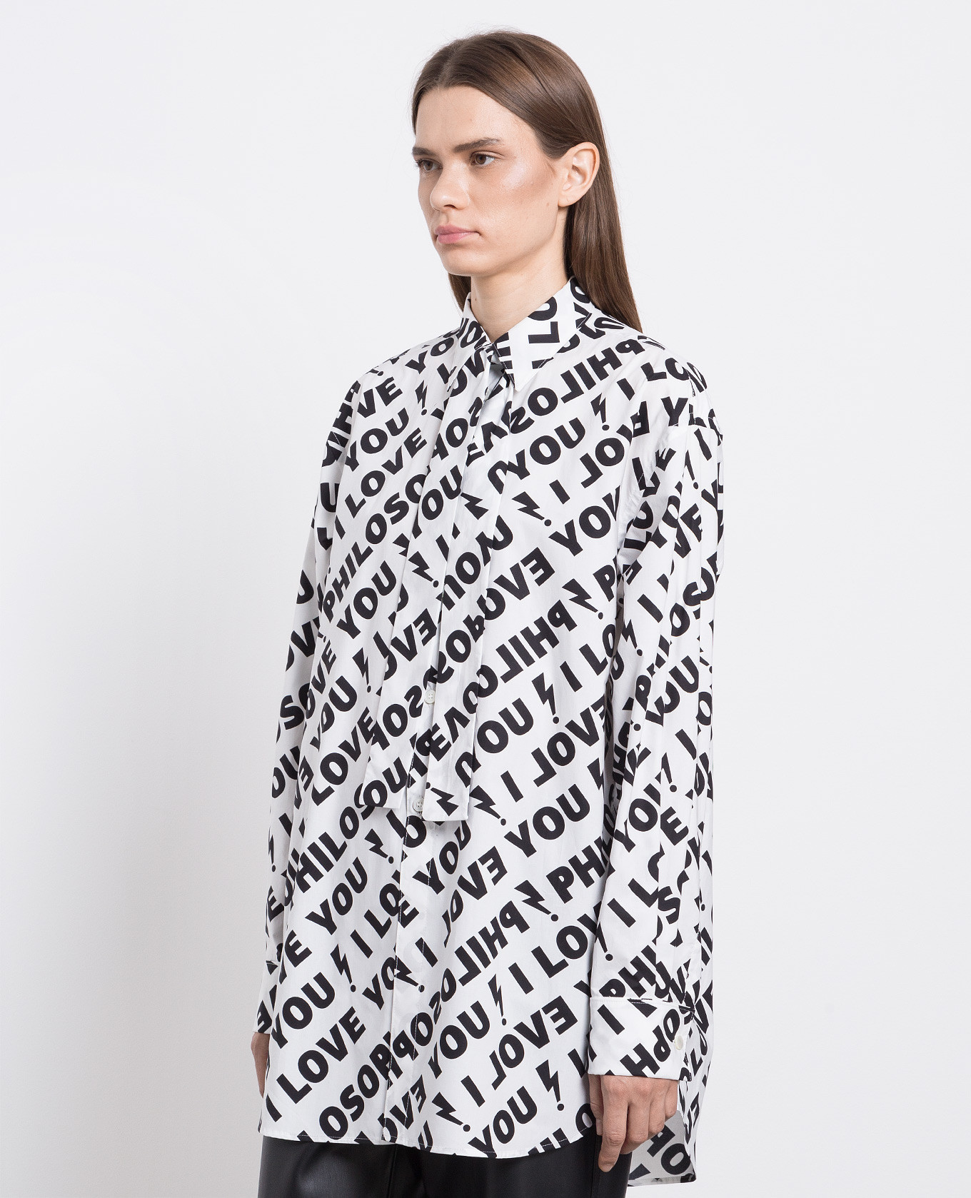 I Love Philosophy white blouse Philosophy di Lorenzo Serafini 3
