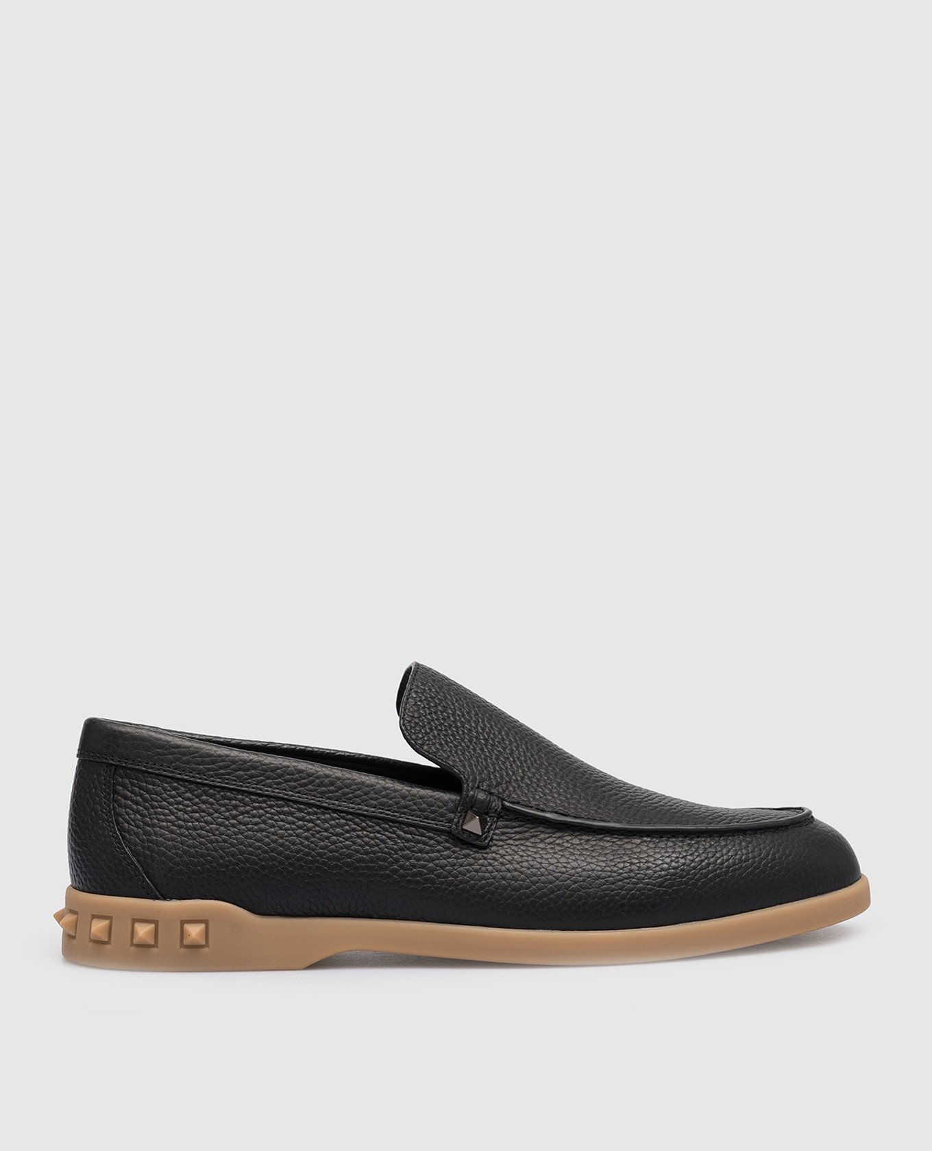 

Leisure Flows black leather slippers Valentino