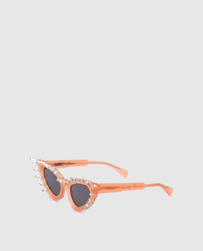 Kuboraum Y3 Orange Sunglasses KRS0Y3MM00LTED2Y