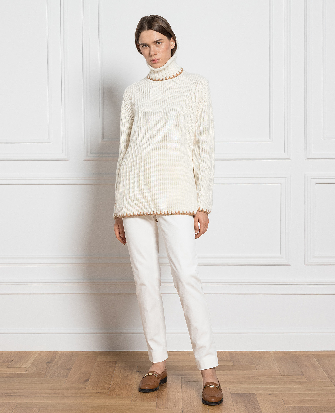 

White pants Enrico Mandelli
