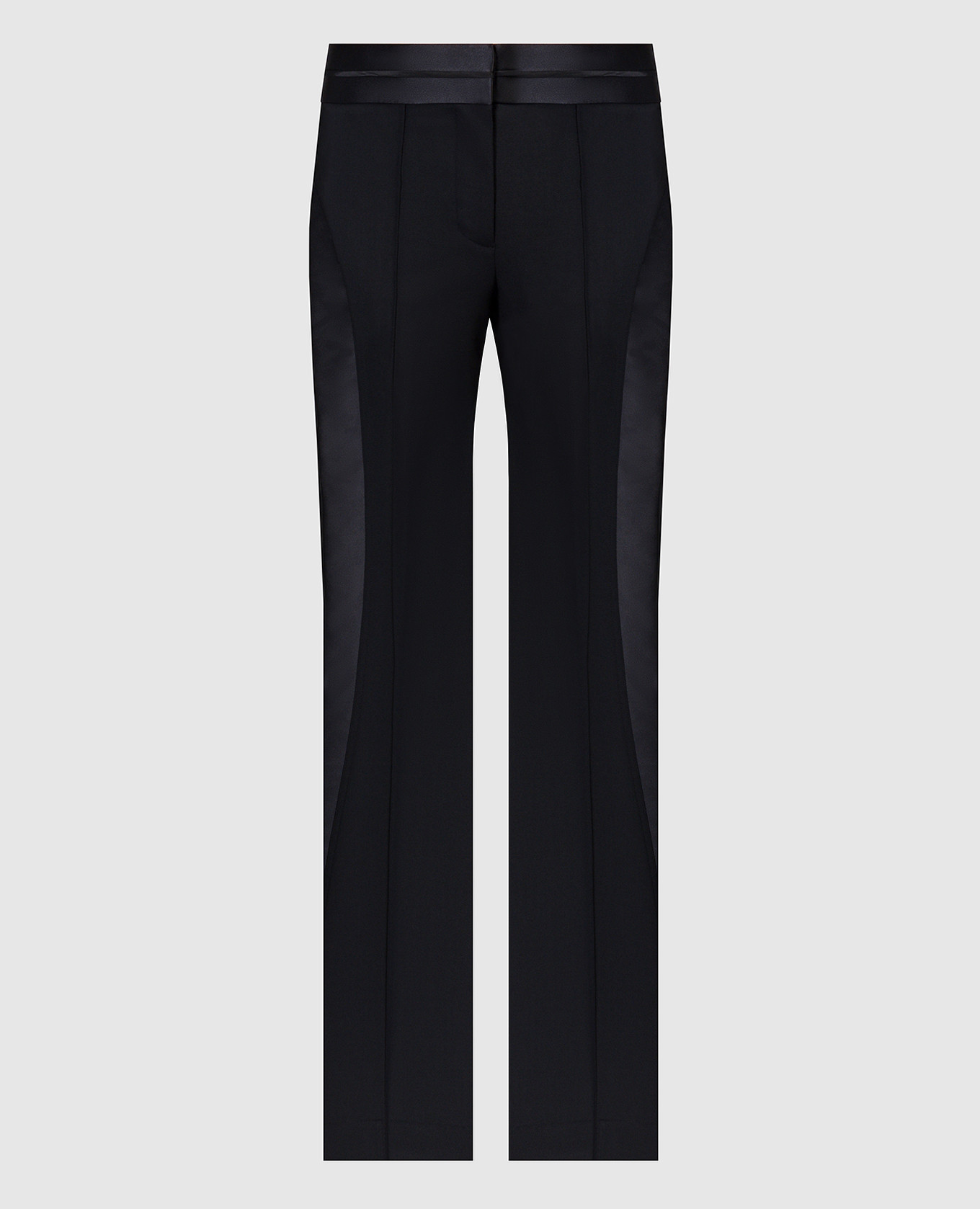 

Black flared pants with stripes Helmut Lang