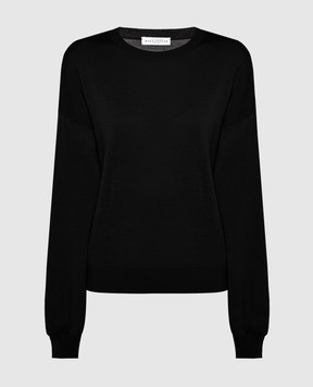 Ballantyne Black woolen jumper B1P68616W02