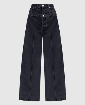 Rokh Black double construction jeans R1CA91CT
