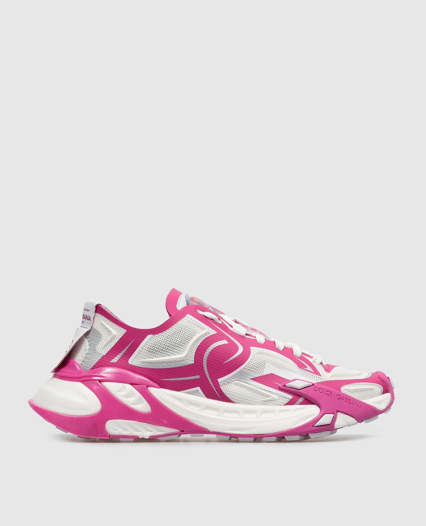 Fast pink sneakers dolce&gabbana