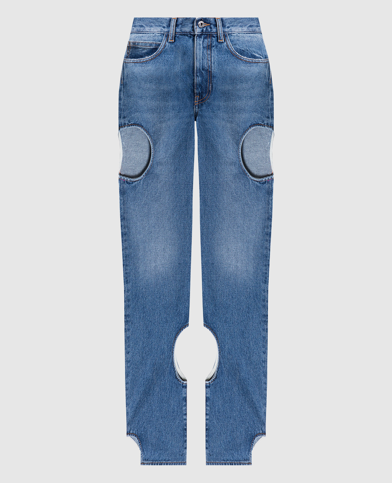 

Blue Meteor jeans with cutouts Off-White