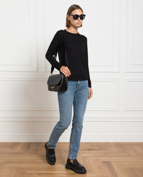 Babe Pay Pls Black cashmere longsleeve MD869L1318430R