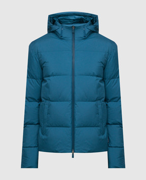 Herno Blue down jacket with logo PI00226UL11106
