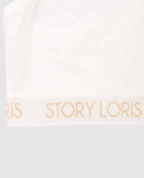 Story Loris Children's white top with logo 25379816