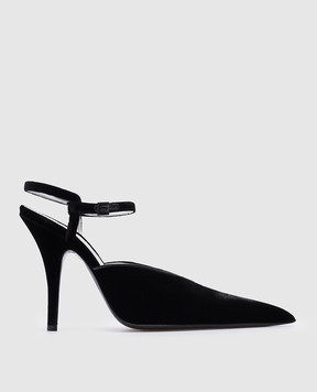 Philosophy di Lorenzo Serafini Black slingbacks A32015780