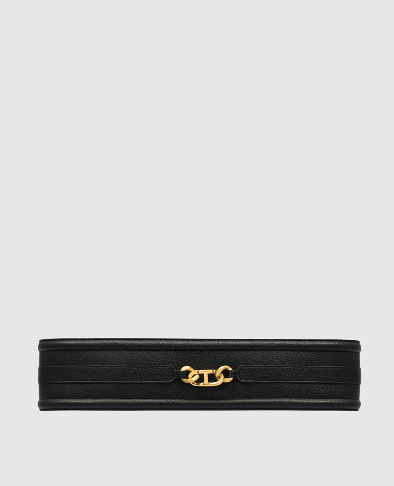 

Black belt with logo Twinset