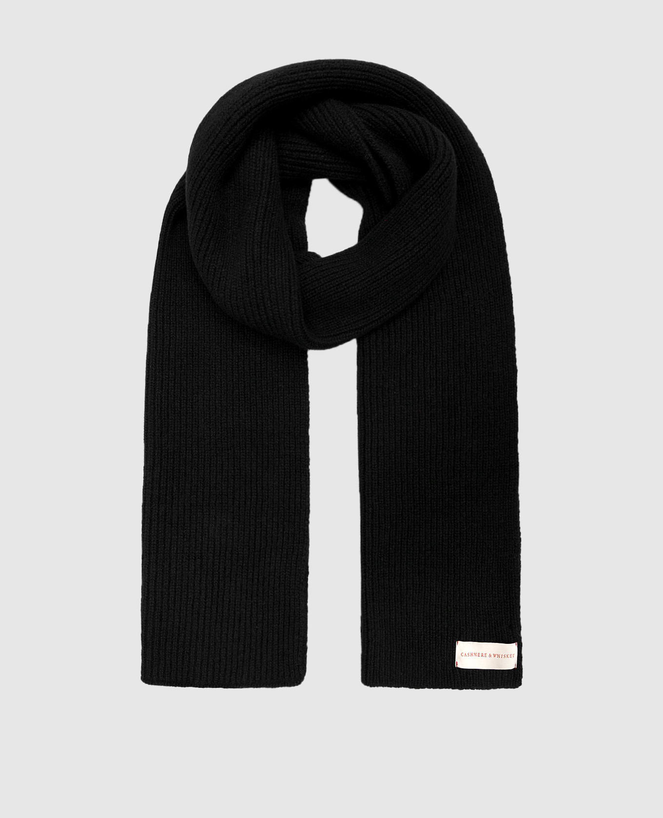 

Black cashmere scarf Cashmere&Whiskey