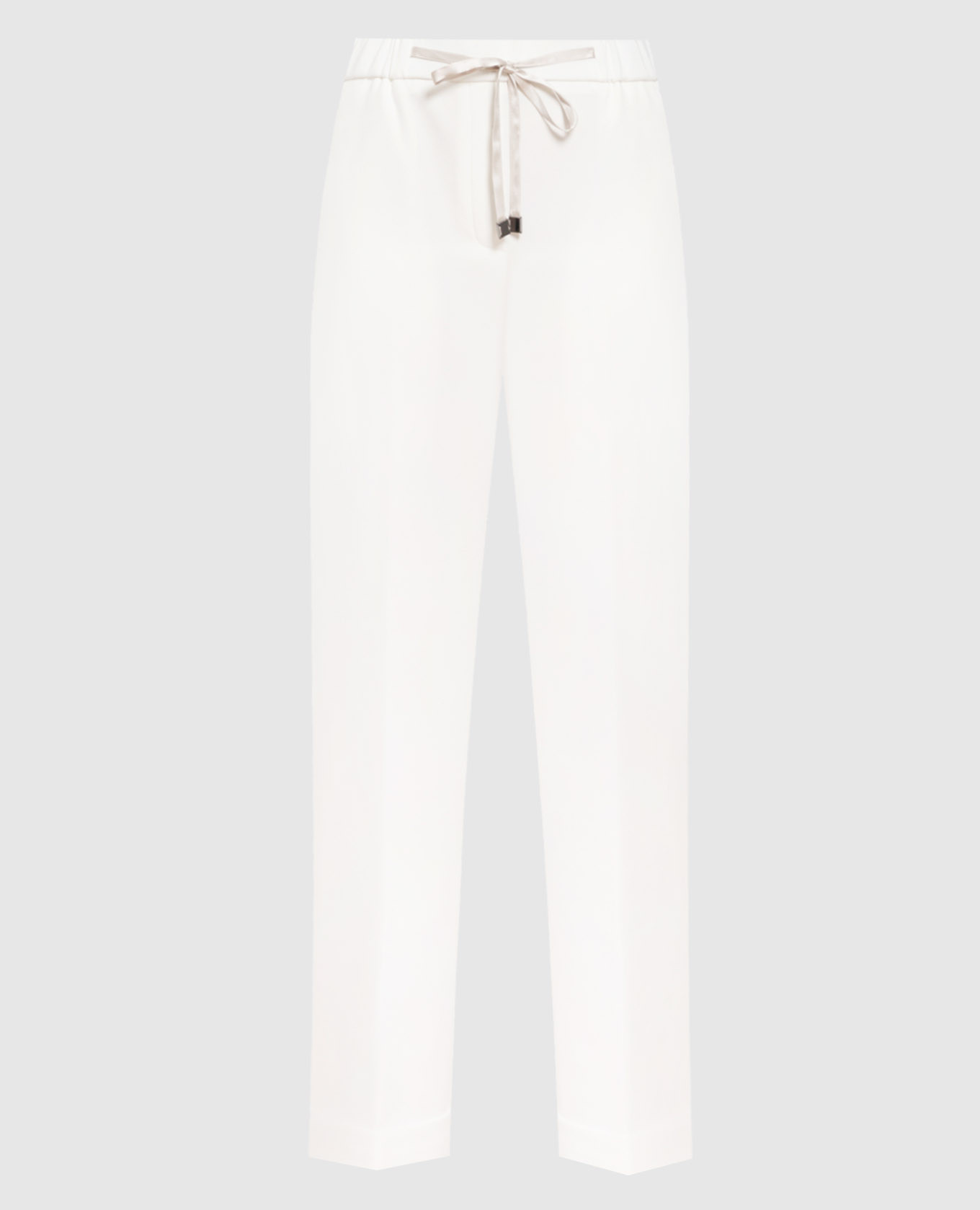 

White trousers with cuffs Peserico