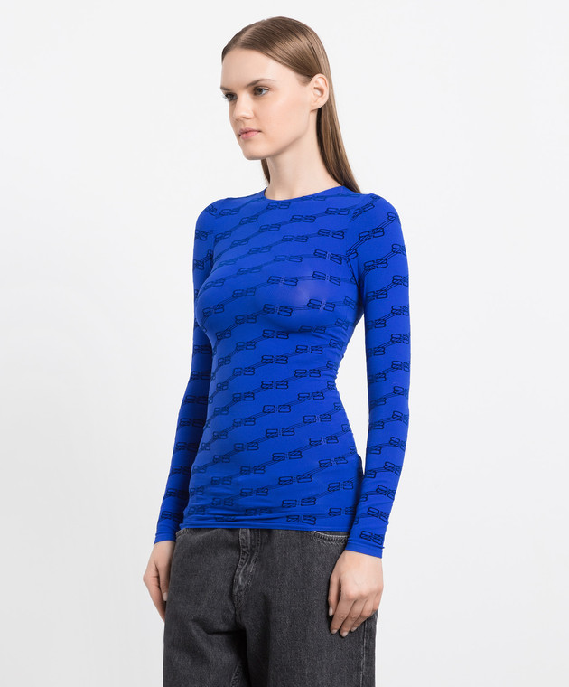 Balenciaga blue jumper on sale