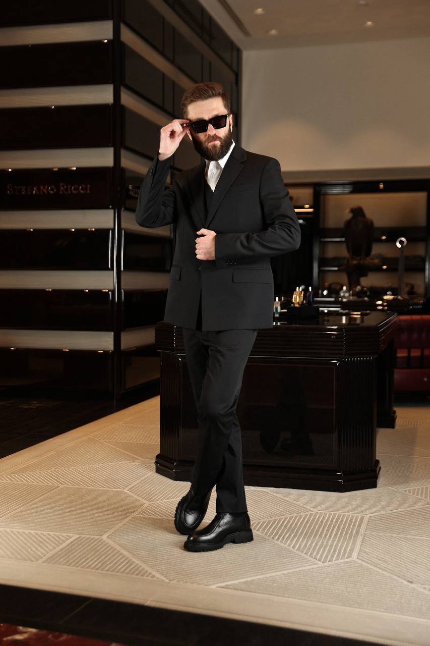 Black wool blazer Off-White 7
