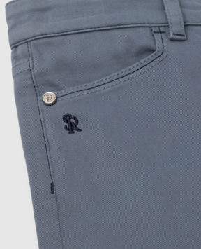 Stefano Ricci Children's gray trousers YUT7400020GF0004